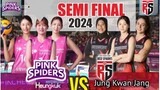 Semi Final Red Sparks VS Pink Spider -  Live voli putri korea 2024