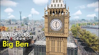 Big Ben & Elizabeth Tower (2030s London) | Watch Dogs: Legion