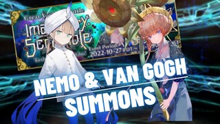 Nemo & Van Gogh Summons | FGO - Great Void Sea Battle Banner