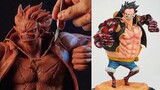 [Sculpture] Making "One Piece" Luffy Gear 4 Clay Statue / Dr. Garuda
