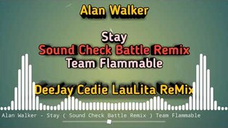 Alan Walker - Stay ( Sound Cheak Battle Remix ) Team Flammable