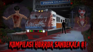 Kompilasi Siksa Neraka & Kereta Berhantu Full Movie | HORROR MOVIE SAKURA SCHOOL SIMULATOR