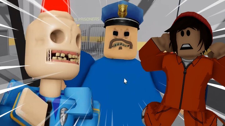 Kabur Dari Polisi gendut yang pemarah! BARRY'S PRISON RUN! | Roblox Indonesia