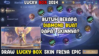 CARA MENDAPATKAN SKIN EPIC FREYA WAR ANGEL EVENT LUCKY BOX - DRAW LUCKY BOX SKIN EPIC FREYA MLBB