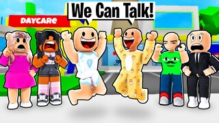 DAYCARE PABLO AND JJ TALK! | Roblox | Brookhaven 🏡RP