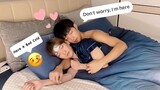 Boys Love💕 Take Care Of My Sick Boyfriend 🥰 Cute Gay Couple Routine Vlog