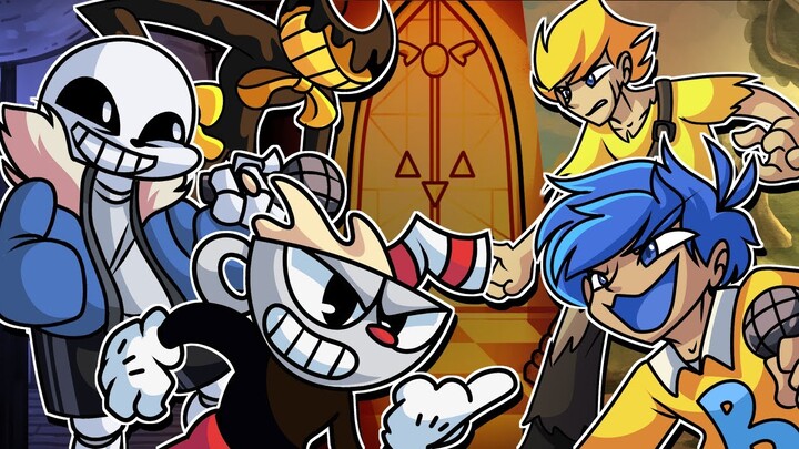 VS CUPHEAD, SANS AND BENDY!!! | Friday Night Funkin' Indie Cross (Exclusive Early Access)