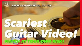 Scariest Guitar Video Ever watch with caution