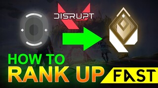 HOW TO RANK UP FAST IN VALORANT | DISRUPT GAMING