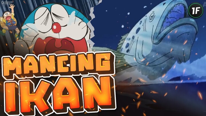 PETUALANGAN DORAEMON DAN NOBITA MANCING IKAN RAKSASA - ALUR CERITA NOBITA DAN DORAEMON TERBARU