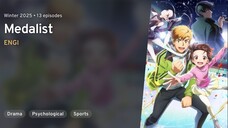 Ep - 8 Medalist [SUB INDO]