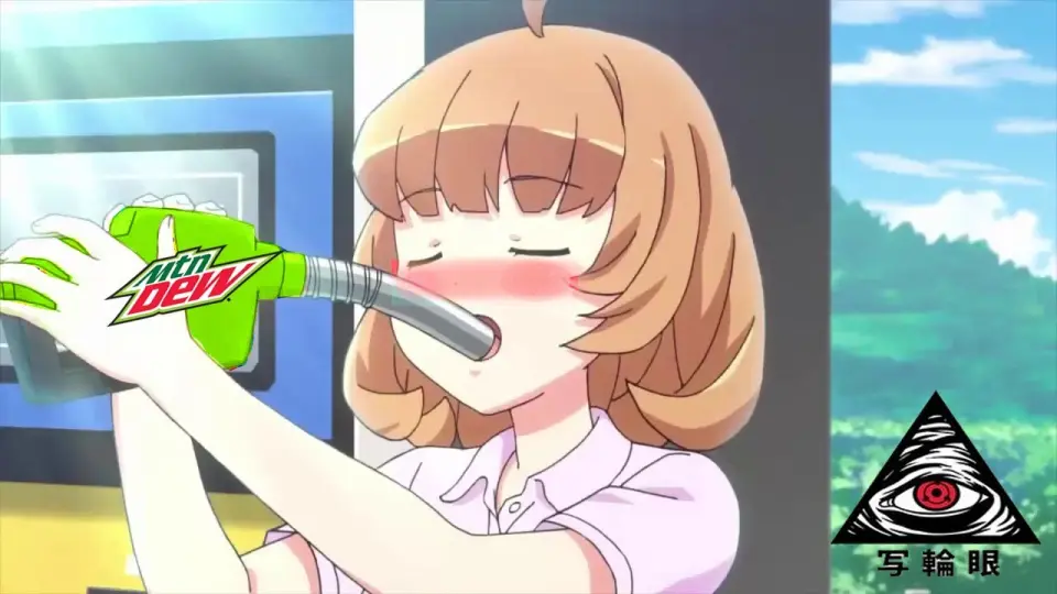 When Anime Girl Drinks Soda | Kawaii Moments Anime Funny Embarrassing -  Bilibili