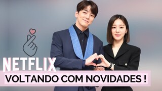 Netflix confirma novidades chegando e muitos doramas! Kim Min Kyu e Seol In Ah de volta e+ #mimos22