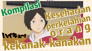 [Haikyuu!!] Kompilasi | Keseharian perkelahian orang kekanak-kanakan