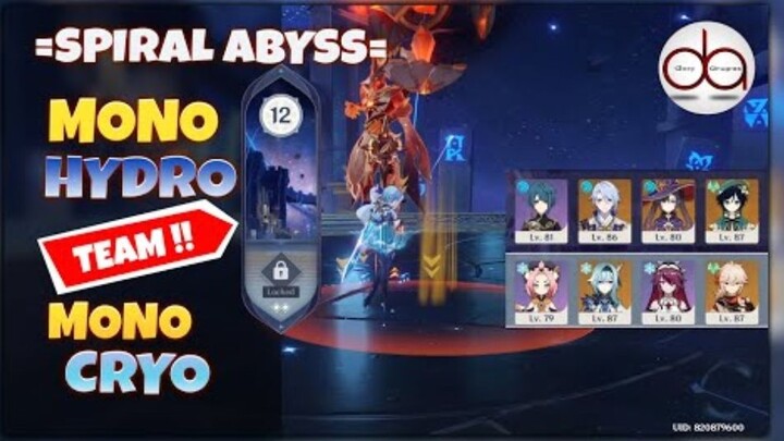 Spyral Abyss • Mono Hydro • Dan Mono Cryo team!!