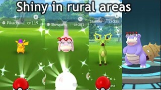 My first 2021 shiny Slowpoke 2020, Slowbro 2021, Pikachu hat and more!