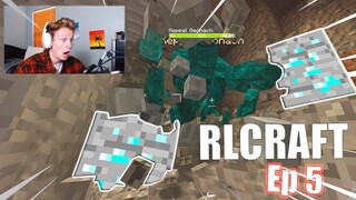 why Digging Straight Down in RLCraft is the "BEST" decision... (RLCraft Ep. 5)