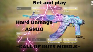 Hard Damage ASM10 Epik auto Easy | CALL OF DUTY MOBILE🔥