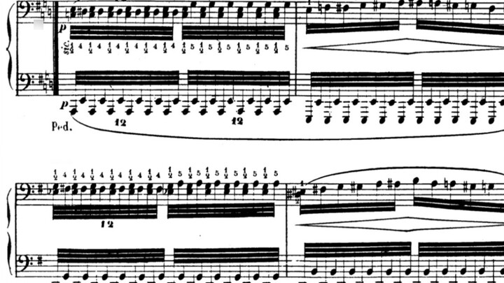 Alkan op.39 no.12 Etude Le festin D'Esope