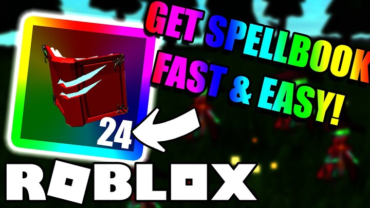 *NEW* HOW TO GET SPELLBOOK FAST (NEW WEAPON) | ROBLOX SKYBLOCK (ISLANDS)