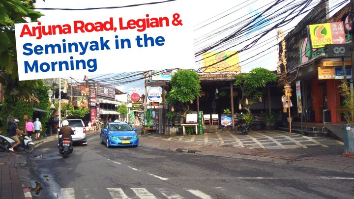 Morning Driving in Bali I Double Six street , Legian street , Seminyak- Kayu Aya I 26th June 2022