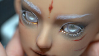 [Mirage Doll] ผิวไหม้ bjd ผมขาวช่างวิเศษเหลือเกิน ~ Young Lion·Pu กระบวนการแต่งหน้า bjd 3 นาที