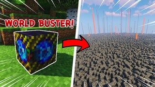 จะเป็นอย่างไรเมื่อมี 30 TNT "ทำลายล้างโลก" ใน Minecraft? (Even More TNT) | Minecraft รีวิว Mod