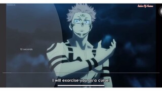 JUJUTSU KAISEN- first fight scene