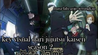 KEY VISUAL JUJUTSU KAISEN SEASON 2....siap garap arc hiddden inventory dan shibuya incident arc