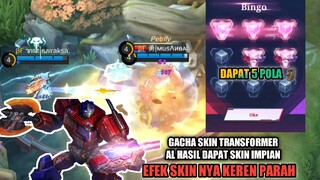 TABRAK SEMUA ENEMY PAKAI SKIN BARU JONSON TRANSFORMER !!! EMANG GILA EFEKNYA KEREN !!!