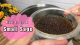 HOW TO COOK SMALL TAPIOCA PEARLS  | SWEET SAGO/TAPIOCA PEARLS | Pepperhona’s Kitchen 👩🏻‍🍳