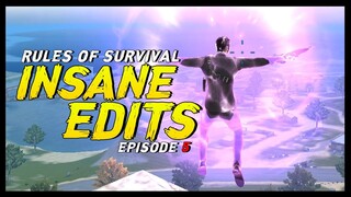 ROS INSANE EDITS #5 / Ft. Content Creators(Rules of Survival)