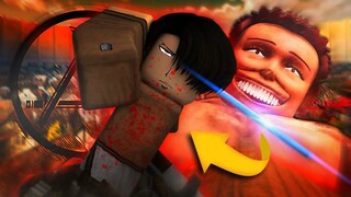 I Became LEVI ACKERMAN In This Roblox Attack On Titan Game… (Attack On Titan Evolution)
