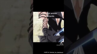 Ichigo catches Aizen's sword🤩(ANIME BADASS MOMENT PART7)