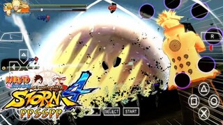 NEW BEST 3D Naruto Storm 4 PPSSPP ISO Ultimate Ninja Impact MOD For Android