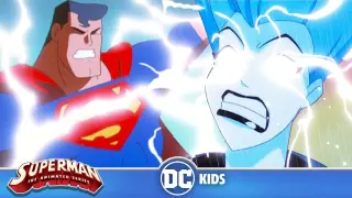 Superman: The Animated Series | Livewire's Shocking Origin! | @DC Kids