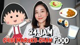 24 JAM MAKAN MAKANAN CHIBI MARUKO-CHAN!!!