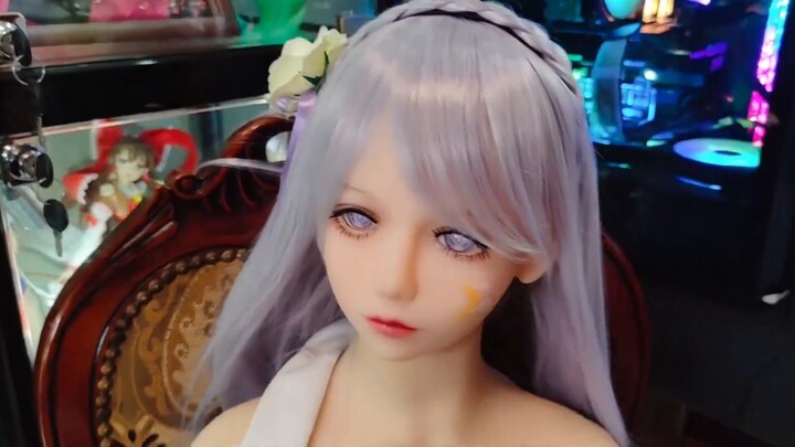 After three months, I finally brought Emilia's wife to Sanyuan! [1:1 life-size soft figure × Susano'