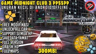 CUMA 300MB DOANG?? GAME MIDNIGHT CLUB DUB EDITION PPSSPP ANDROID VERSI LITE