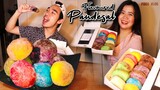Flavored Pandesal - Unique Pandesal Flavors | Ube Cheese Pandesal, Matcha, Red Velvet, Snowberry