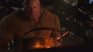 Marvel: Thanos sedang memasak di rumah dan dipukuli oleh para pahlawan, tampak bingung