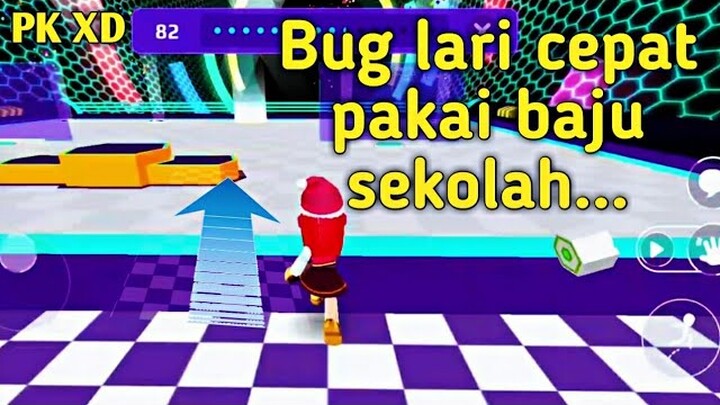 Bug lari cepat pakai baju sekolah di PK XD update terbaru