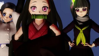 DEMON Slayer - Nezuko , Aoi & Kanao - Perfume - Dance Dust -,