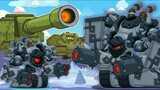 YouTube HomeAnimations | Brace yourselves for the upcoming BATTLE! DEMONIC TANKS attack our heroes!