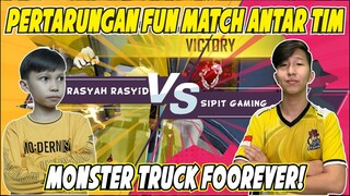 FUN MATCH 1 VS 1 BARENG TEAM MONSTER TRUCK!