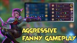WORST FANNY PLAYER IN THE WORLD - AGGRESSIVE FANNY GAMEPLAY - MOBILE LEGENDS
