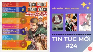 NEWS #24: Lịch Phát Hành Tháng 4/2021 Đến Từ NXB Kim Đồng!!!