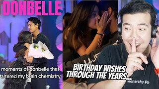 [REACTION] DONBELLE | DONNY's Birthday Messages through the years | Donny Pangilinan | Belle Mariano