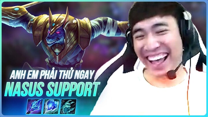 LEVI CẦM NASUS ĐI SUPPORT: TƯỞNG TẤU HÀI NHƯNG HÓA RA LẠI LÀ KỸ NĂNG | LEVI STREAM