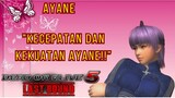 "Ayane: Ninja Terampil yang Menggemparkan Dead or Alive 5"